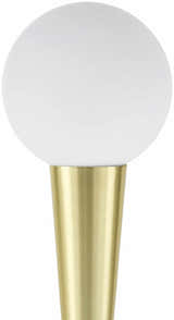 Ranzanico Metallic Gold Table Lamp