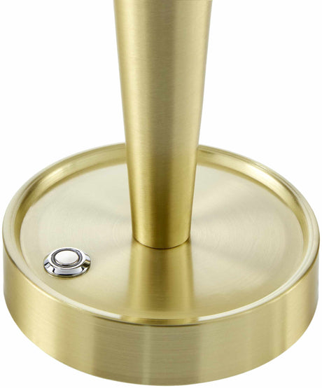 Ranzanico Metallic Gold Table Lamp