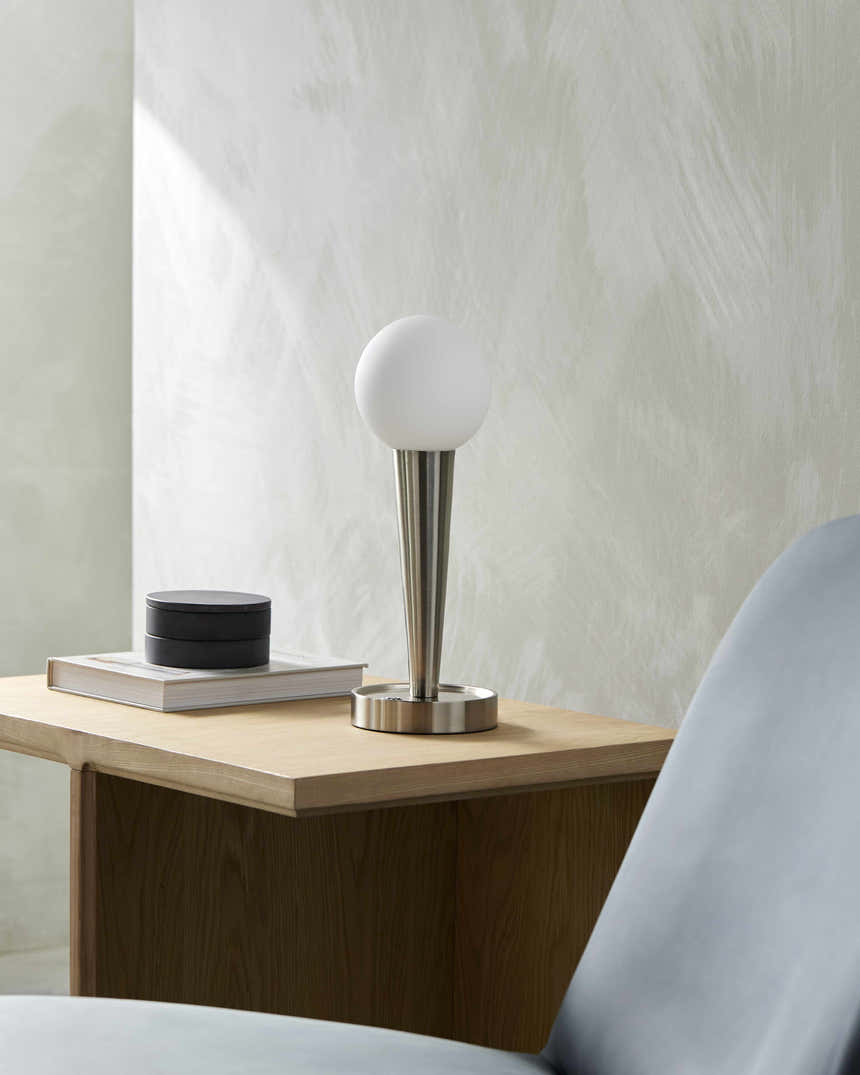 Ranzanico Metallic - Nickel Table Lamp