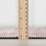 Baltinglass Rust & Blue Washable Area Rug - Clearance