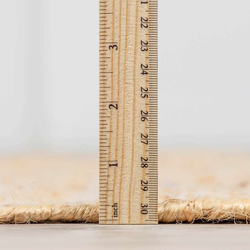 Made to Order Custom Size Rice Jute Rug