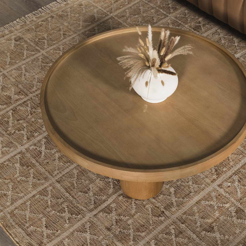 Made to Order Custom Size Rice Jute Rug