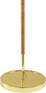 Renigunta Gold Jute Floor Lamp