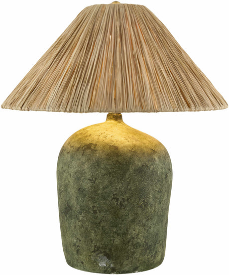 Renswoude Green Table Lamp
