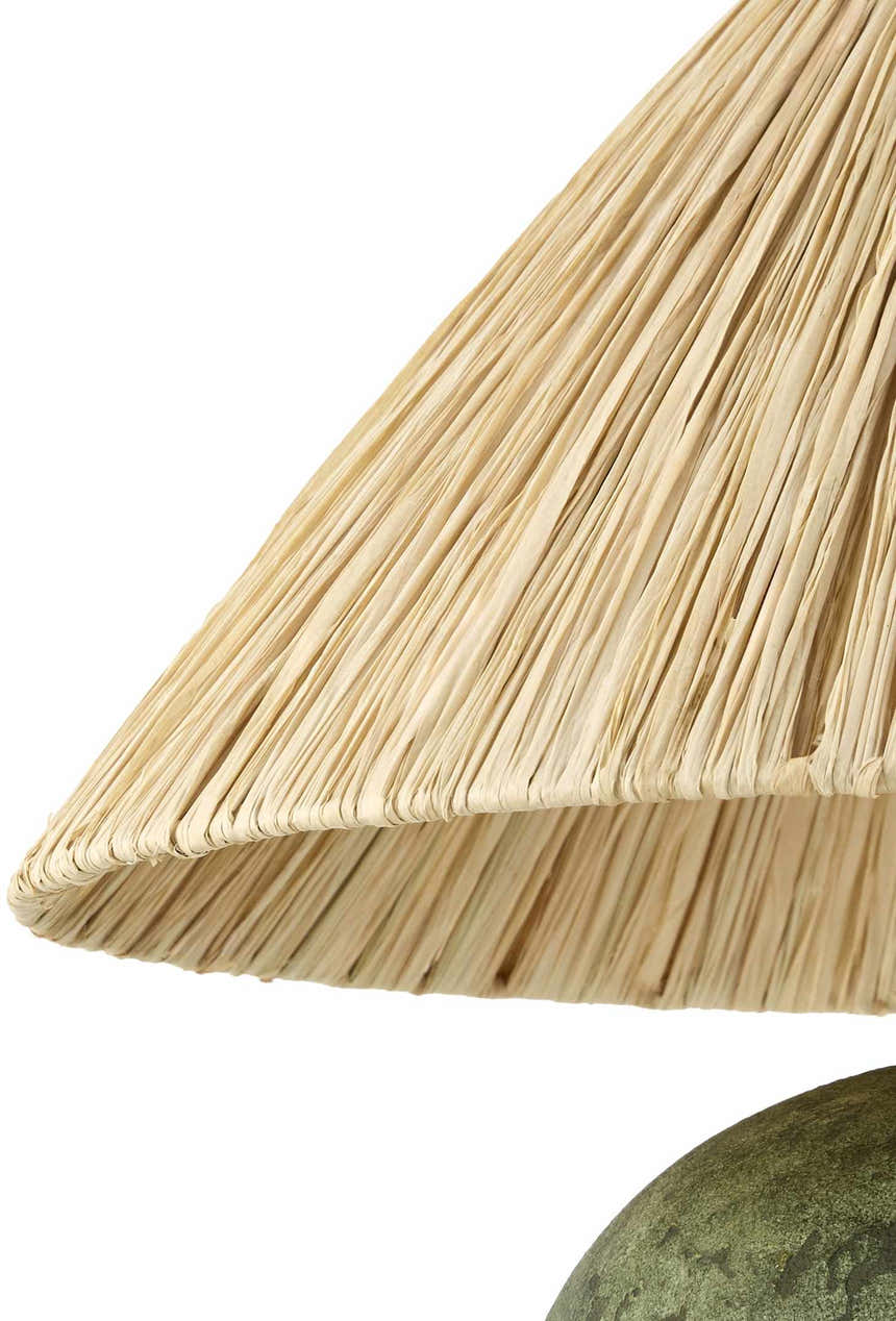 Renswoude Green Table Lamp