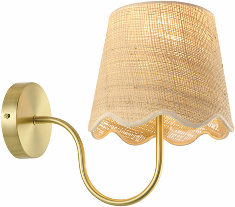 Aussillon Gold Wall Sconce