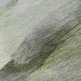 Close-up of the Dalyn Luxury Ravenna RN11 Aloe Washable Area Rug, showing green, taupe, and aloe colors.