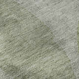 Close-up of the Dalyn Luxury Ravenna RN12 Fern Washable Area Rug, showing the aloe, green, and taupe textures.