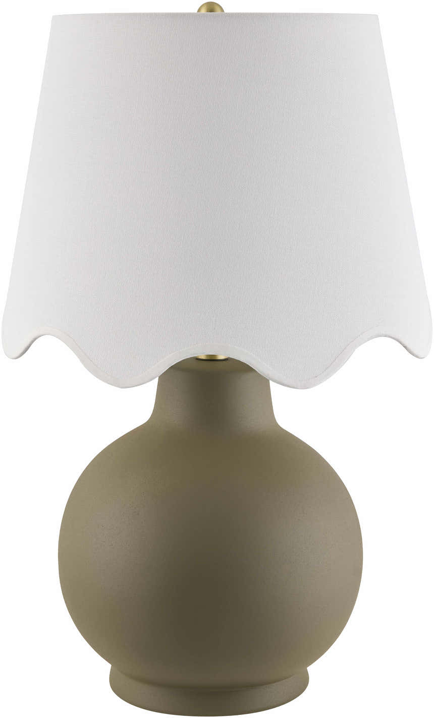 Ranshofen Green Table Lamp