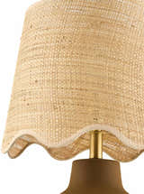 Ranshofen Metallic Gold Table Lamp