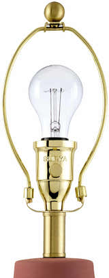 Ranshofen Dark Red Table Lamp