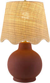 Ranshofen Dark Red Table Lamp