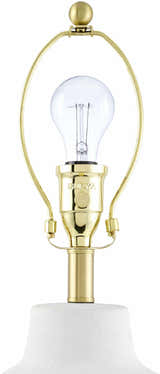 Ranshofen White Table Lamp