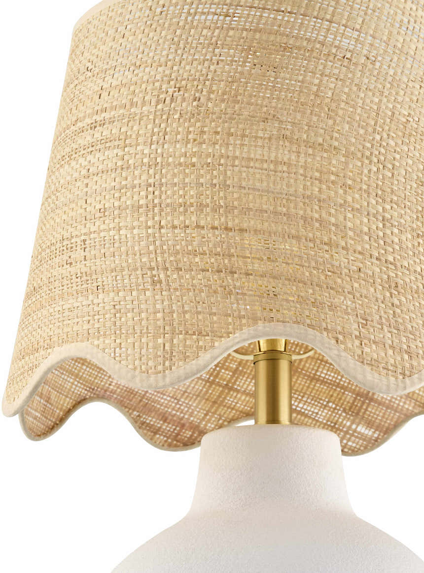Ranshofen White Table Lamp