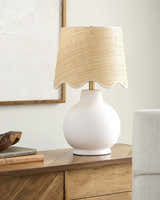Ranshofen White Table Lamp