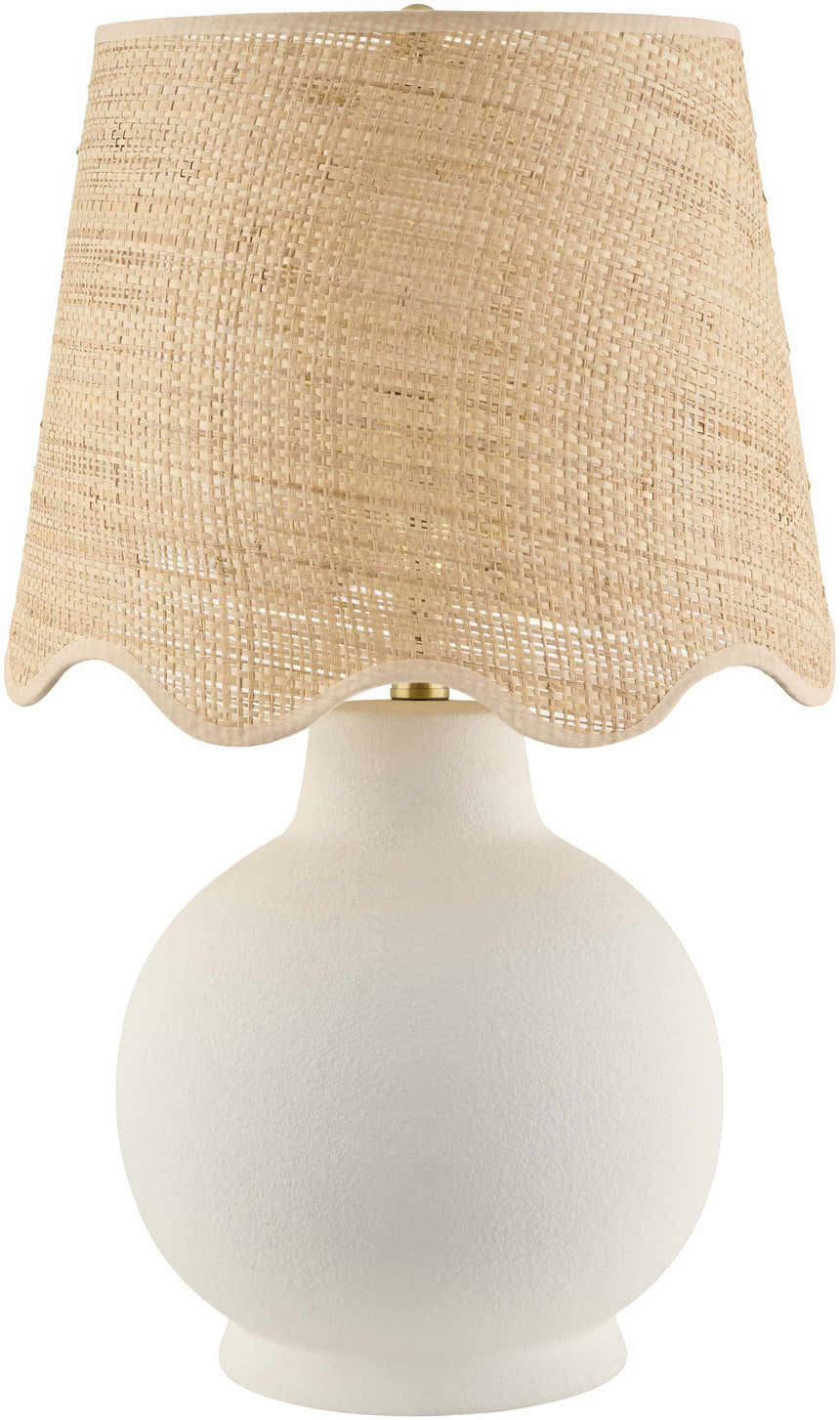 Ranshofen White Table Lamp