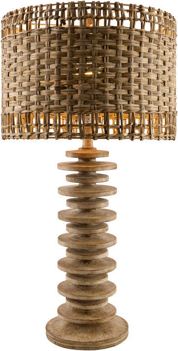 Mustard Traditional Table Lamp for bedside or console tables