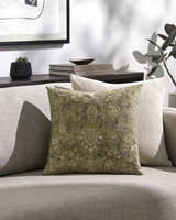 Renee Olive Throw Pillow