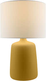 Rolleville Yellow Table Lamp