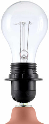 Rolleville Brick Red Table Lamp