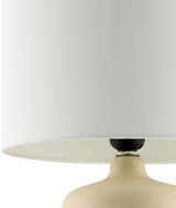 Rolleville Cream Table Lamp