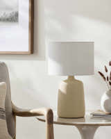 Rolleville Cream Table Lamp