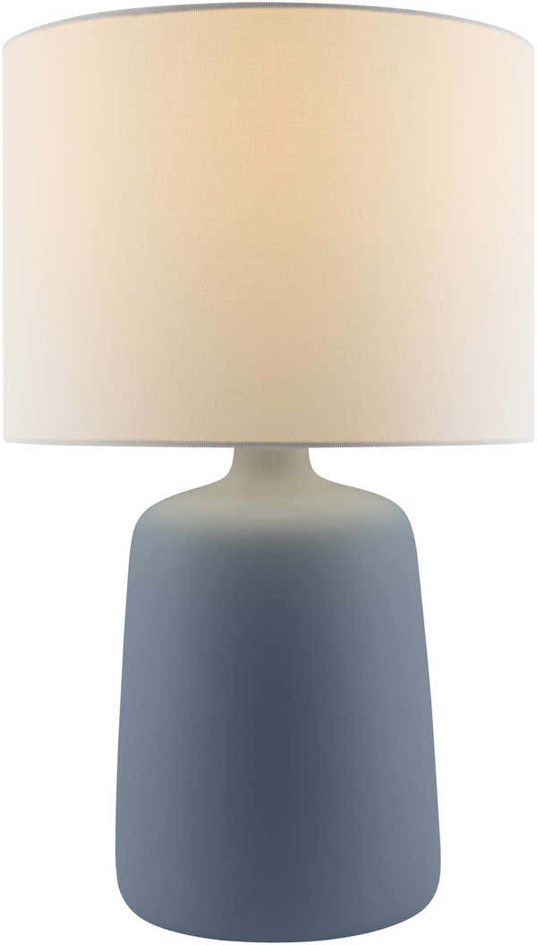 Rolleville Pale Blue Table Lamp