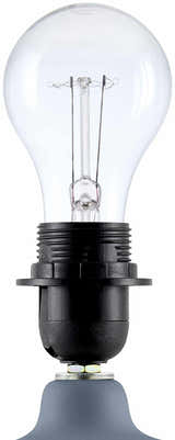 Rolleville Pale Blue Table Lamp