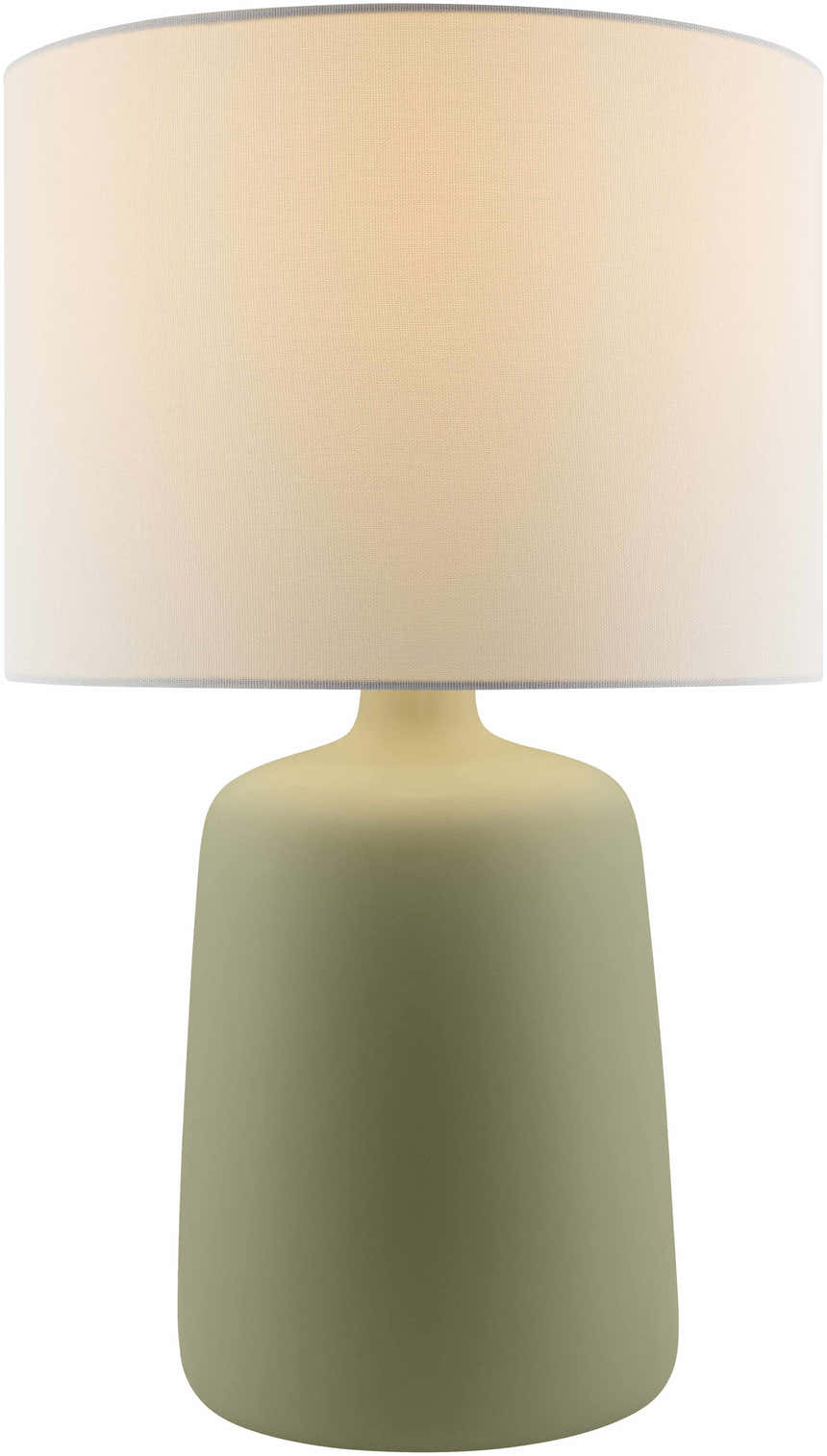 Rolleville Green Table Lamp