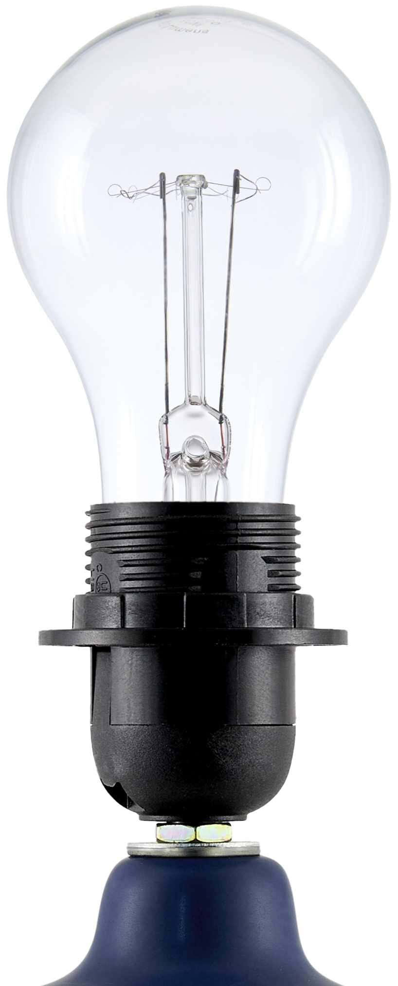 Rolleville Navy Table Lamp