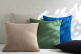 Royce Tan Textured Throw Pillow - Clearance