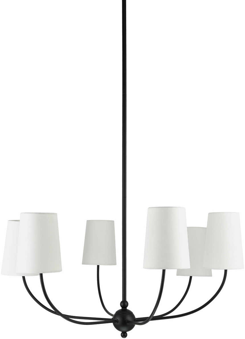 Rudziczka Black Chandelier