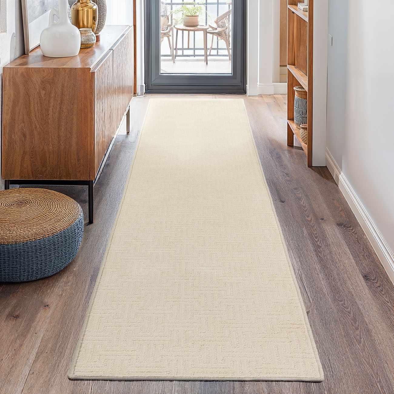 Chandler Cream Cut and Sew Custom Runner Rug