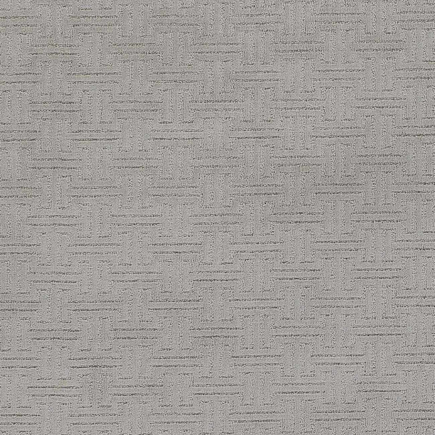 Chandler Light Gray Cut and Sew Custom Runner Rug