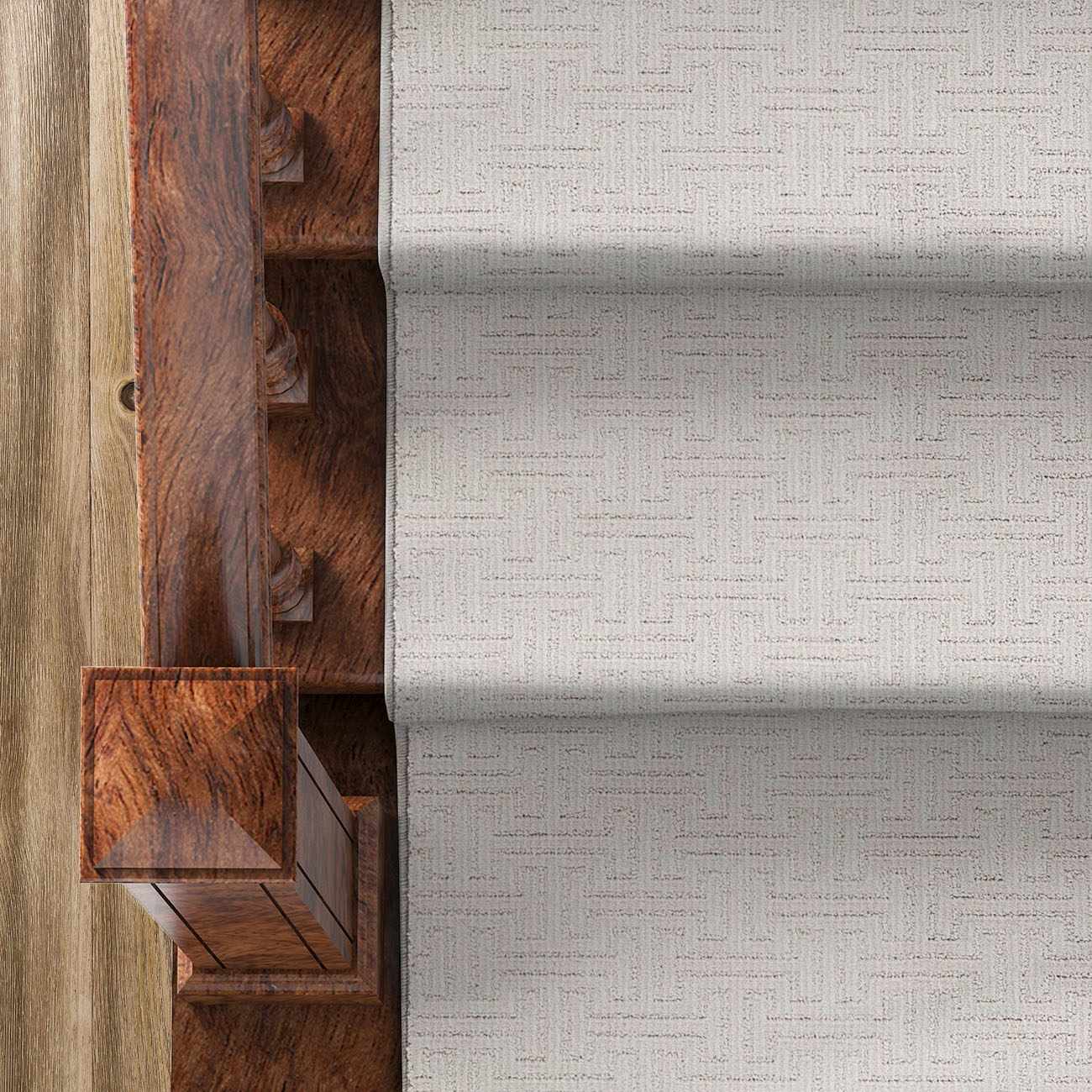 Chandler Gray Cut and Sew Custom Runner Rug