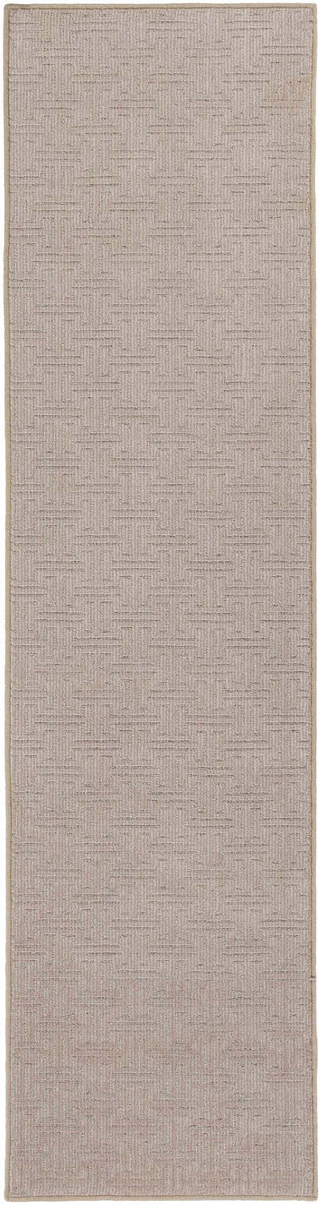 Chandler Light Brown Cut and Sew Custom Runner Rug