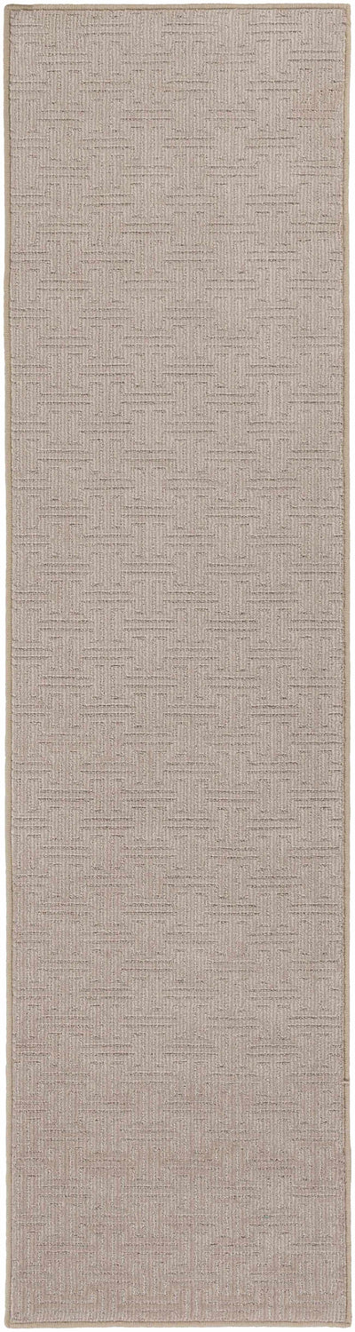 Chandler Light Brown Cut and Sew Custom Runner Rug