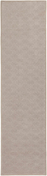 Chandler Light Brown Cut and Sew Custom Runner Rug