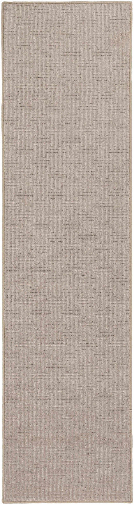 Chandler Light Brown Cut and Sew Custom Runner Rug