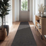 Cavalry Black Cut and Sew Custom Runner Rug