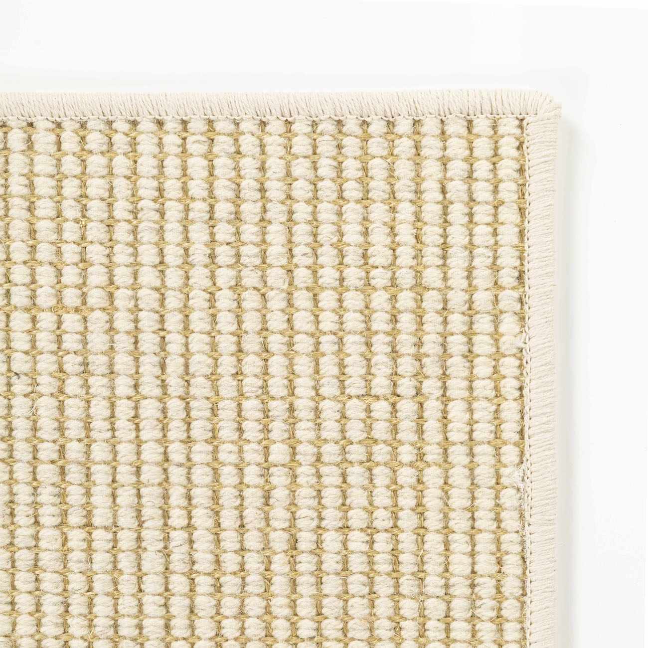 Felipe Ivory Cut and Sew Custom Runner Rug