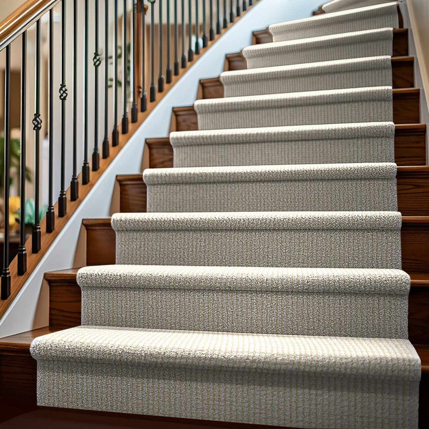 Felipe Ivory Cut and Sew Custom Runner Rug