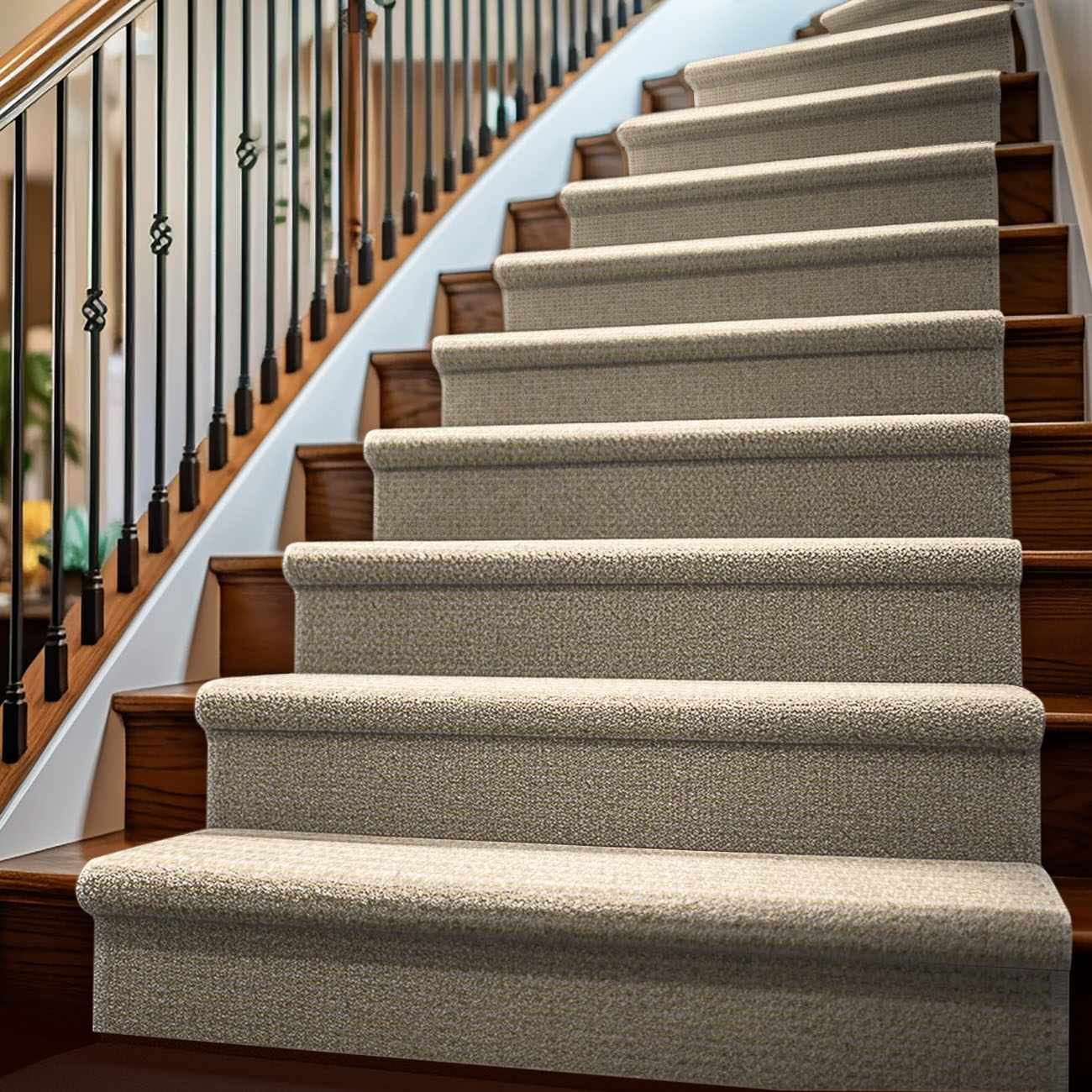 Felipe Light Brown Cut and Sew Custom Runner Rug