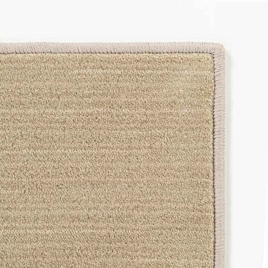 Freya Dark Beige Cut and Sew Custom Runner Rug