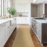 Freya Light Brown Cut and Sew Custom Runner Rug