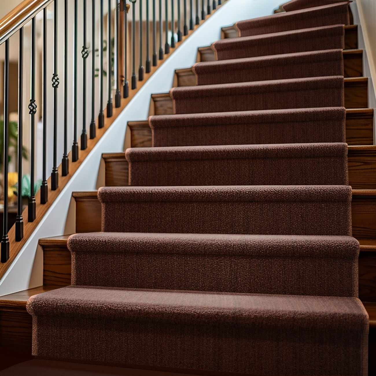 Freya Dark Red Cut and Sew Custom Runner Rug