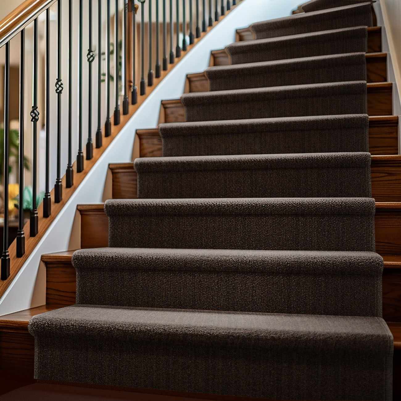 Freya Brown Cut and Sew Custom Runner Rug