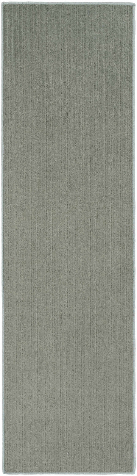 Freya Dark Gray Cut and Sew Custom Runner Rug
