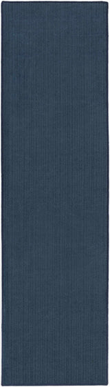 Freya Dark Blue Cut and Sew Custom Runner Rug