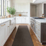 Freya Charcoal Cut and Sew Custom Runner Rug